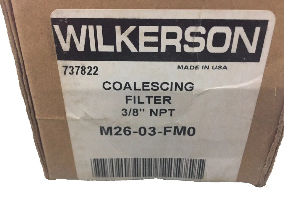 Wilkerson M26-03-FM0 Coalescing Filter 3/8" NPT Automatic Drain - Image 2 of 3