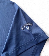 Callaway Opti-Dri Swing Tech Cooling Blue Horizon Nwt Golf Shirt LT