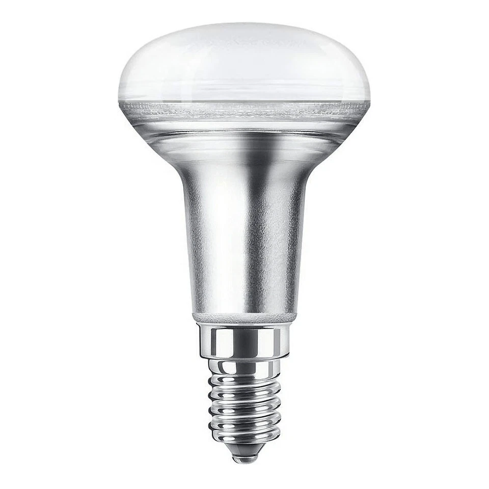 10 x Leuchtmittel LED Reflektor E14 R50 4W warmweiss Lampe dimmbar silber - Bild 2 von 4