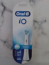 Oral-B iO Ultimate Clean Replacement Brush Head white 4 Pack
