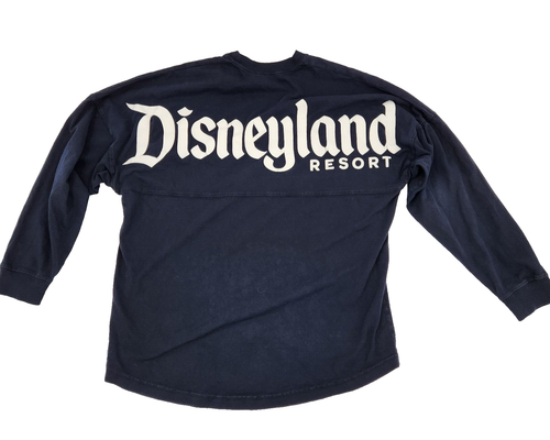 Disneyland Resort Spirit Jersey Shirt Adult Small Long Sleeve Made in USA