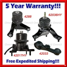 N405 Fits 2015-2020 Toyota Sienna 3.5L AUTO FWD Engine Motor & Trans Mount 4pc