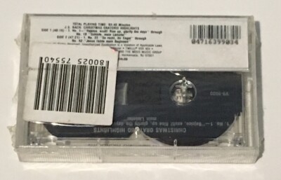 Vox90 Christmas Oratorio Highlights Cassette | eBay