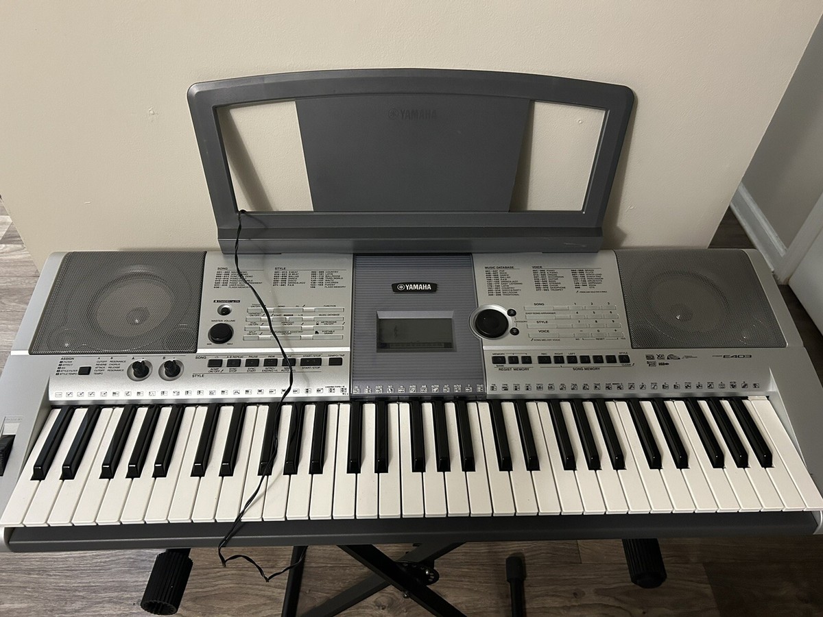 超美品　YAMAHA キーボード 電子ピアノ PSR-E403 ヤマハ Teclado Yamaha PSR-E403 | eBay