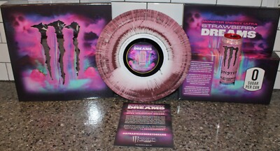 Monster Energy Ultra Strawberry Dreams Promo Can & Box