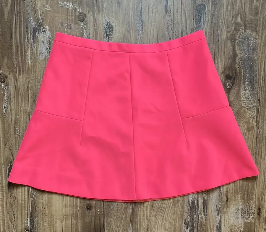 J crew top pink mini skirt