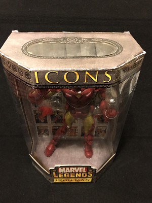 06'Toybiz/MARVEL LEGENDS ICONS“IRONMAN” Marvel Icons Marvel Legends Iron Man 12 Deluxe Action Figure