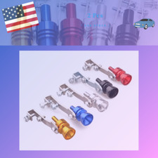 2 Pcs Durable Turbo Car Sound Exhaust Muffler Pipe Whistle Roar Simulator