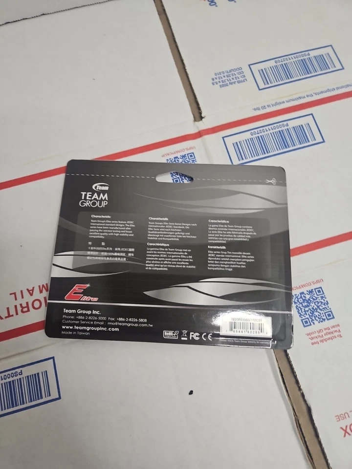 Team Group Elite DDR3 8GB Kit (2x4GB) 1600MHz (PC3-12800) Memory Dual Channel - Image 2 of 2