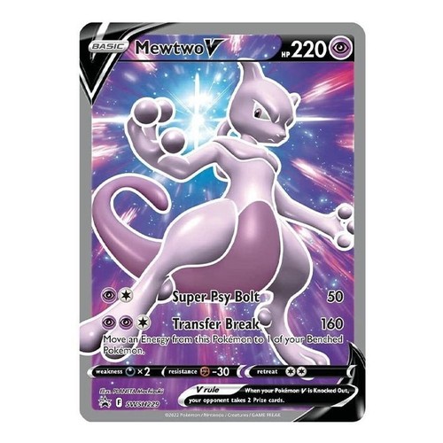 PSA 9 Mewtwo V SWSH229 SWSH: Sword & Shield Promo Card | eBay