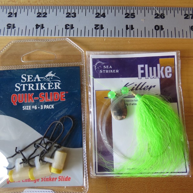 Sea Striker Quick Slide , fluke killer , jig head saltwater (lot12146