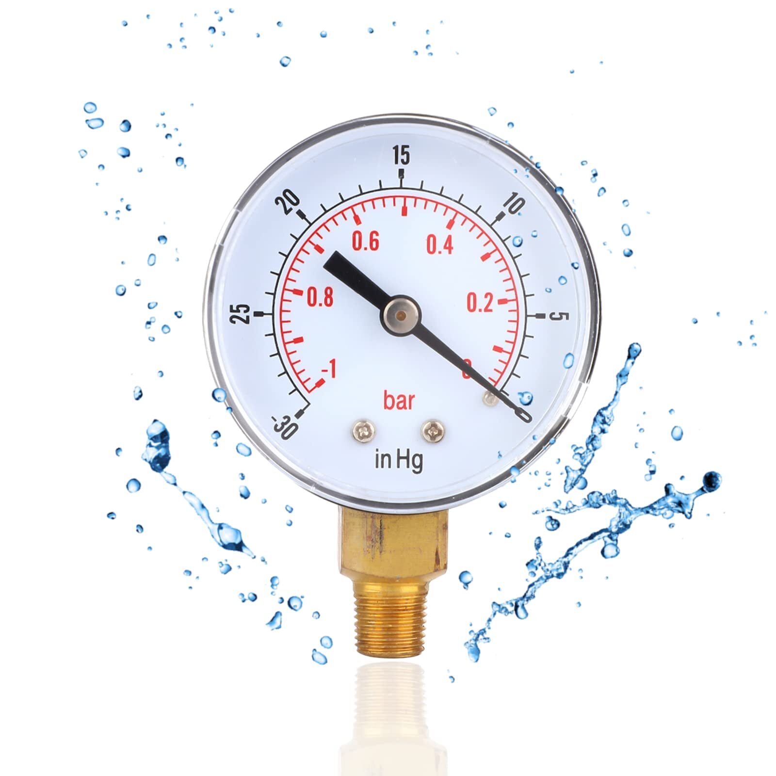 Vacuometro Vacuometro Manometro Manometro Depressione Vacuometro -1-0Bar -30-...