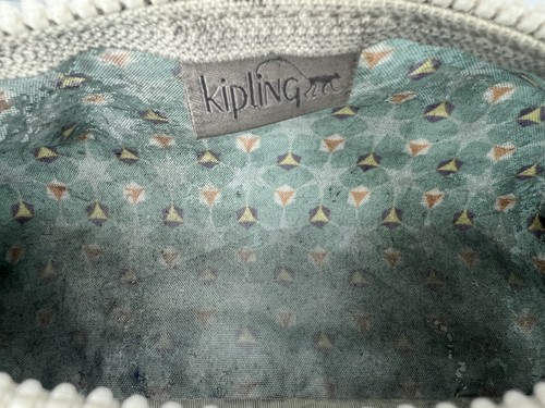 Kipling Federtasche Etui bedruckt Kleeblatt türkis Polyester - Bild 11 von 16