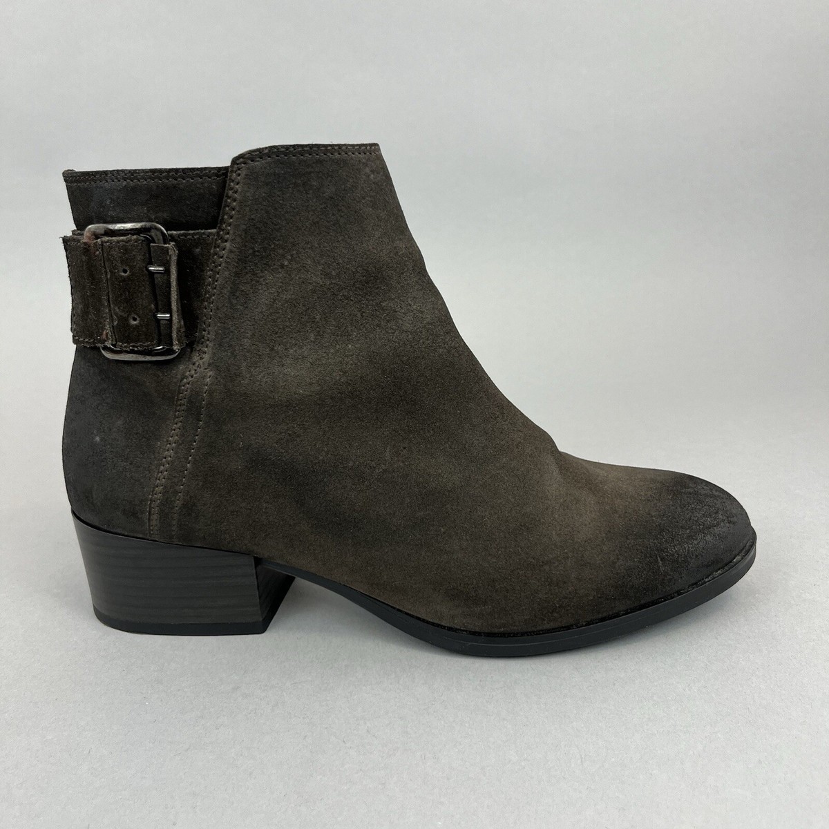 Gray Suede Clarks Mila Charm Boots Clarks Mila Charm Brown