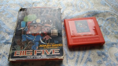 Miner 2049er (Big Five Soft,1983) Atari 5200  game and Box only tested
