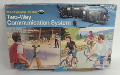 Vintage Tandy Realistic Two Way Communication System TRC-506 Boxed