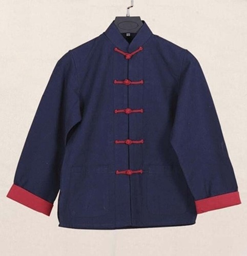 Children 's Costume Boy Baby clothes Kid Retro Tang Fu Performance shirt - Picture 6 of 8
