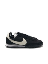 nike waffle racer black sail white
