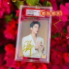 Zeng Shun Xi Autograph Photos Signature Fidelity Gifts 3 Inch 曾舜晞 Signature 