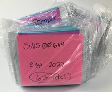 63 Safe n Simple SNS00644 EXTRA LARGE Adhesive Remover - Exp 2027 in BAG