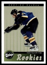 2001-02 Upper Deck Vintage Mark Rycroft Rookie St. Louis Blues #296