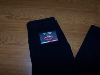 専用2 Size 40x29 Mens Classic Fit Flat Front Roundtree & Yorke Corduroy