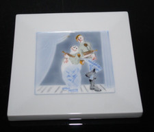 Porzellan, Meissen, Wandplatte, 1.Wahl, humoristische Darstellung, modern,
