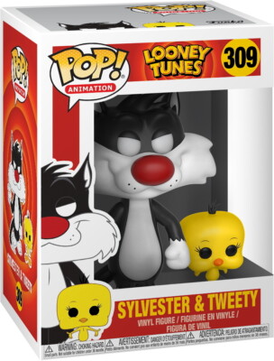 Looney Tunes - Sylvester & Tweety 309 - Funko Pop! - Vinyl Figur