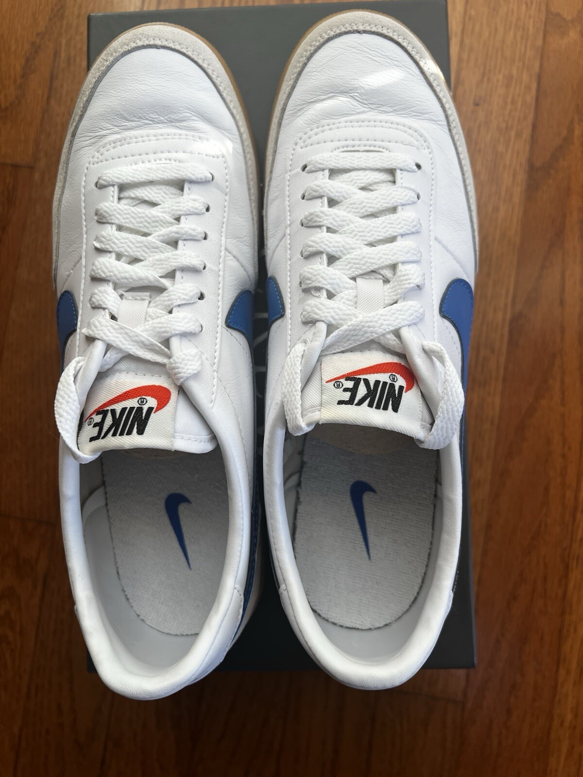 Nike X Jcrew Killshot Soar Blue Gum Bottom Preowned - Size 9 Mens image 9