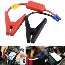 Car Starter Plug Battery Connector Booster Jumper Cable Alligator Clamp Jump