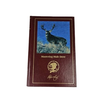 Vtg Mastering Mule Deer North American Hunting Club 1988 HC Hunting Ammo Rifle