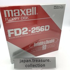 Maxell 8" Floppy Disk FD2-256D 10-Pack 8-inch 2D 1.2MB for Computer New Japan