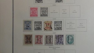 Stampsweis Tonga collection on Scott Specialty pages est 85 Stamps
