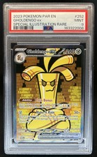 2023 Pokemon Paradox Rift Gholdengo ex Special Illustration Rare #252/182 PSA 9