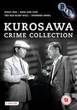 Kurosawa Crime Collection NEW PAL Classic 4-DVD Set Takashi Shimura Japan