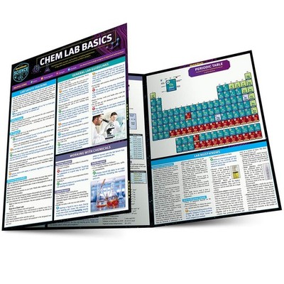 Chemistry Lab Basics: QuickStudy Laminated Reference Guide Jackson PhD, Mark...