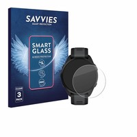 3X Savvies Schutzglas FüR Garmin Forerunner 165 / 165 Music Panzer Folie Glas