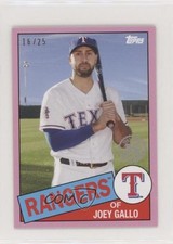 2020 Mini 1985 Topps 35th Anniversary Series 2 Pink 16/25 Joey Gallo 4z8