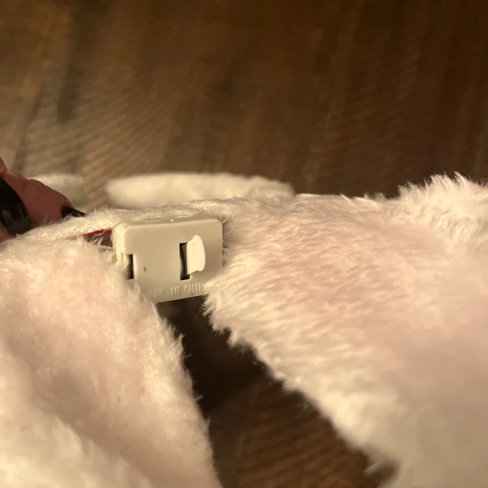 Diadema de conejito iluminada con orejas blancas/rosadas - Cottondale - OSFM - Nueva con etiquetas Foto 4 de 4