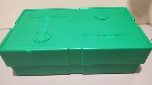 U.S. Mint Silver American Eagle Green Monster Box - EMPTY - No Tubes or Coins