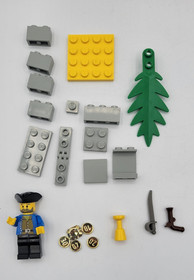 LEGO Pirates 1747 Treasure Surprise Complete Set No box or Instructions