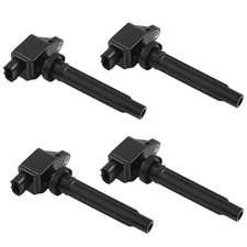4Pcs Electronic Ignition Coil for Suzuki SX4 2.0L L4 2007-2009 Black UF562