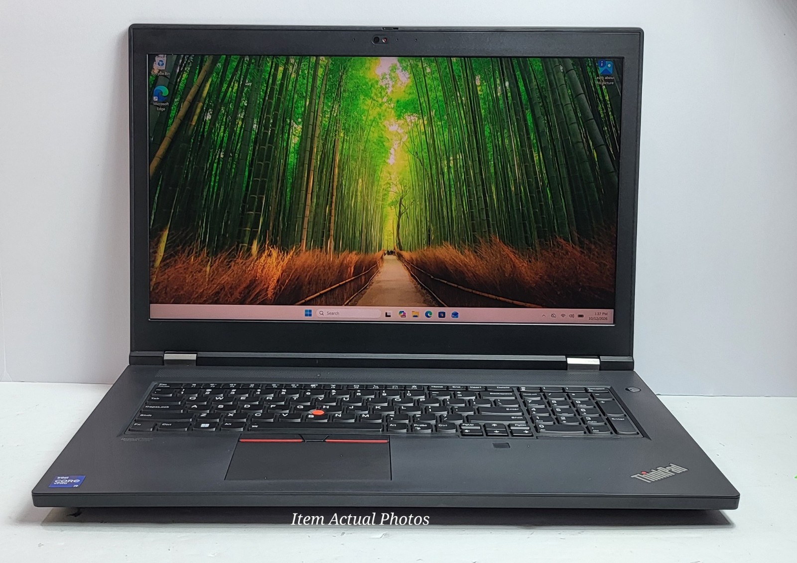 Lenovo Thinkpad P17 Gen 2 17" ⭐ 4k⭐ i9-11950H ⭐128GB Ram 1TB RTX A5000 Rare!