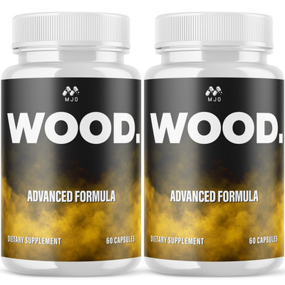 (2 Pack) Wood Advanced Male Health & Performance Support Formula 120 Capsules