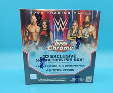 2026 Topps Chrome WWE Wrestlemania Mega Box Factory Sealed