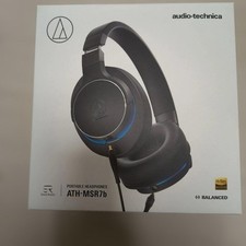 Audio-Technica ATH-MSR7b BK Wired Over-Ear Headphones Black Audiophile Dynamic