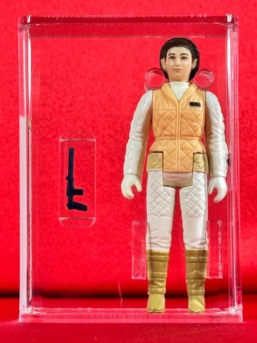 VINTAGE STAR WARS AFA 80 PRINCESS LEIA ORGANA HOTH OUTFIT HK