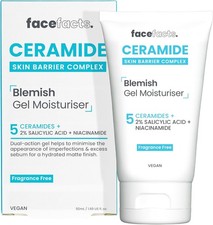 Face Facts Ceramide Blemish Gel Moisturiser | Soothes + Strengthens | | 50ml