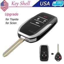 For 2008 2009 2010 2011 2012 2013 Toyota Corolla 4btn Flip Remote Key Fob Shell For 2008 2009 2010 2011 2012 2013 Toyota Corolla 4btn Flip Remote Key Fob Shell