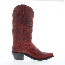 Jama Old West Western Boot LF1544 Womens Red ...